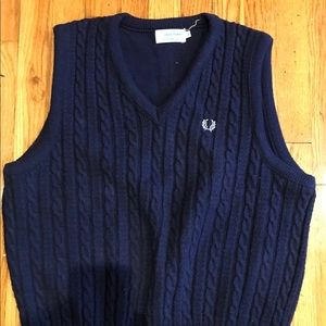 Vintage Fred Perry sweater vest
